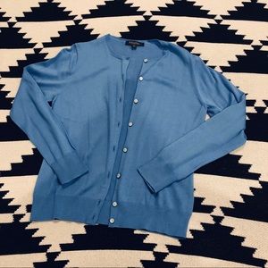 Beautiful blue Brooks Brothers cardigan